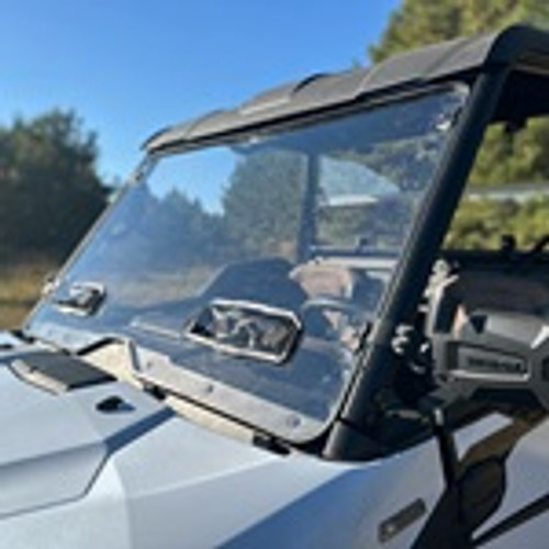 Seizmik UV1 Coated Toolless Vented Windshield | Kawasaki Ridge 2024-2025