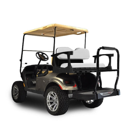 Madjax Genesis 250 Rear Standard Flip Seat | EZGO TXT 1994-Up Cart | White