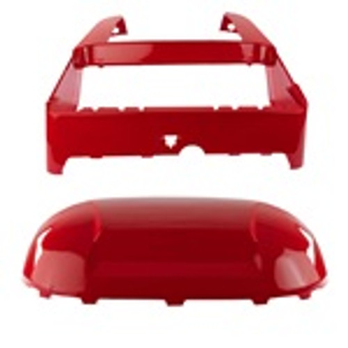 Front Cowl & Rear Body | Club Car Precedent Golf Cart | Racer Red Metallic