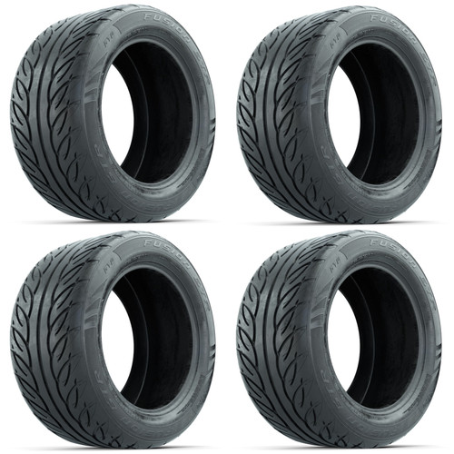 Golf Cart GTW 255/45-14 Fusion GTR DOT Street Tire | 23" Tall | Set of 4