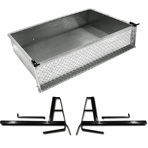 GTW Aluminum Rear Cargo Box Kit | 2000-2015 Club Car DS Golf Cart | 04-054