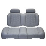 EZGO Golf Cart TXT RXV | MadJax Aviator Seat Cushions Graphite