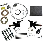 Jakes Front Disc Brake Kit | EZGO RXV Electric 2008-2015 No Lift | 7497