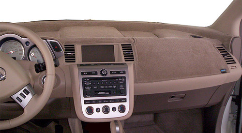 Dodge Durango 2021-2026 w/o Speaker Velour Dash Cover Mat Light Taupe