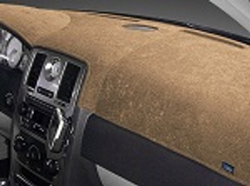 Fits Nissan Titan 2013-2015 No Tray w/ Sensor Brushed Suede Dash Cover Oak