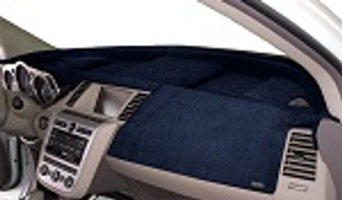 Chevrolet Celebrity 1987-1990 No AC Velour Dash Cover Mat Dark Blue