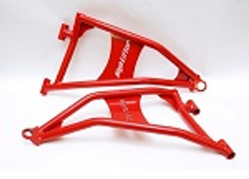 High Lifter Arched Front Lower Control A Arms Polaris RZR XP900 2011-2014 Red