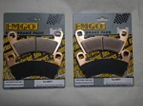 EMGO Disc Brake Pad | 64-48961 | Set of 2 