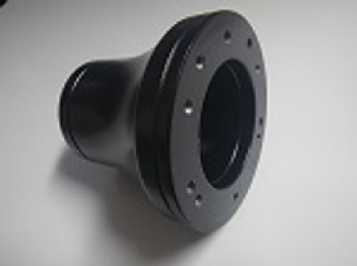 Black Steering Wheel Hub Adapter | Fits EZGO TXT / RXV Golf Carts