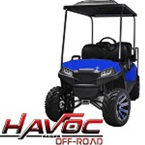 Madjax Havoc Series Offroad Front Cowl Kit Yamaha G29 Drive Golf Cart | Blue