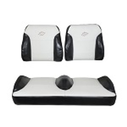 Club Car Precedent Golf Cart 2012-Up | Suite Seats Bucket Style | Black/White