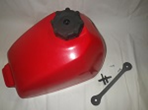 Honda ATC90 ATC 90 1974-1978 Plastic Replacement Fuel Tank & Gas Cap | Red