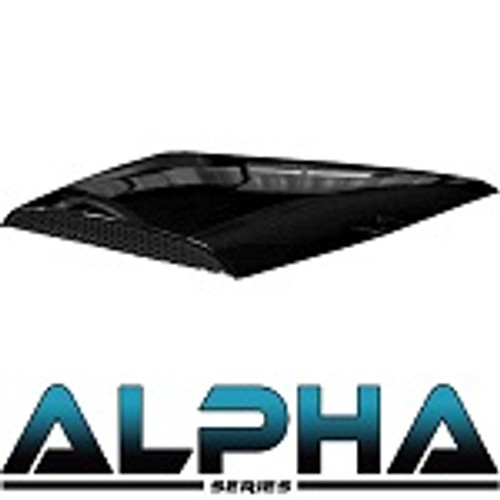 Madjax Alpha Series Hood Scoop for Club Car Precedent | Black