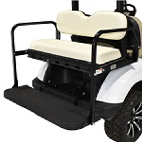 Club Car DS Golf Cart 2000-Up | GTW MACH3 Rear Flip Seat | White