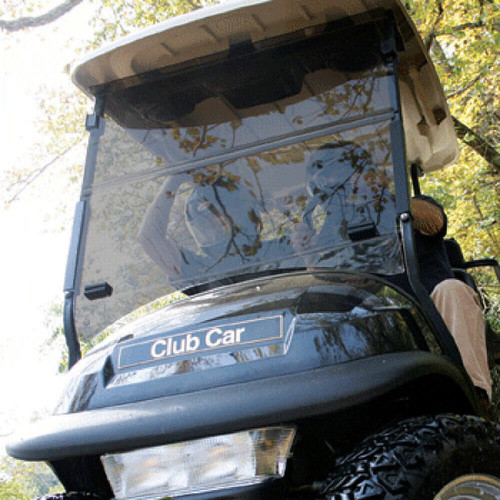Club Car Precedent Onward Tempo Golf Cart Tinted Impact Folding Windshield