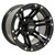 Golf Cart GTW 12x7 Matte Black Specter Wheel | 3:4 Offset 4/4 Pattern