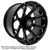 Golf Cart GTW 14x7 Matte Black Raven Off-Road Wheel | 3:4 Offset 4/4 Pattern