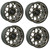 Golf Cart GTW 14x7 Matte Bronze Bravo Offroad Wheels | Set of 4 | 3:4 Offset 4/4