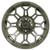 Golf Cart GTW 14x7 Matte Recon Bravo Offroad Wheel | 3:4 Offset 4/4 Pattern