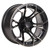 Golf Cart GTW 14x7 Matte Black Bronze Spyder Wheel | 3:4 Offset 4/4 Pattern