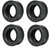 Golf Cart GTW 205/50-10 Mamba Street Tire | 18" Tall | Set of 4 Tires