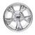 Golf Cart GTW 10x7 Chrome Godfather Wheel | 3:4 Offset 4/4 Pattern