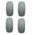 Golf Cart CST 18.5x8.50x8 4 Ply Sawtooth Grey Non Mark Street Tire | Set of 4