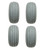 Golf Cart CST 18.5x8.50x8 6 Ply Sawtooth Grey Non Mark Street Tire | Set of 4