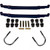 Club Car Precedent Tempo Onward Golf Cart Heavy Duty Rear Leaf Spring Kit