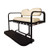 Yamaha G19 G20 G21 G22 Golf Cart 1996-2007 | GTW MACH3 Rear Flip Seat | Ivory