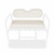 GTW Mach Series / MadJax Genesis 150 Rear Seat Replacement Cushions | White