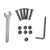 GTW Golf Cart Club Bag Attachment Kit for Rear Seat Kits | 01-254