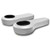 GTW Rear Seat Armrest Set w/ Cup Holders for Mach Series / Gesesis 150 | White