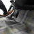 EZGO TXT 2001.5-Up Golf Cart Premium Chilewich Floor Mat | Gray Plaid