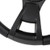 Gussi Italia Model 13 Black Carbon Fiber Steering Wheel | Club Car DS Golf Cart