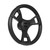 Gussi Italia Model 13 Black Carbon Fiber Steering Wheel | EZGO Golf Cart