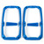 Seizmik Embark ABS Side View Mirrors Bezel Trim Kit | Blue