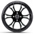 Golf Cart GTW 15x7 Matte Black Spyder Wheel | 3:4 Offset 4/4 Pattern