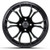 Golf Cart GTW 15x7 Matte Black Spyder Wheel | 3:4 Offset 4/4 Pattern