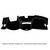 Acura TLX 2021-2023 w/ HUD Sedona Suede Dash Board Mat Cover Black