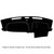 Ford E-350 Super Duty 2021-2023 Brushed Suede Dash Board Mat Cover Black