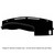 Fits Nissan NV Fullsize 2021 Brushed Suede Dash Board Mat Cover Black