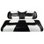 MadJax Riptide Black / White Front Seat Covers | Club Car Precedent 2004-Up