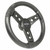 Gussi Italia Lugana Black Steering Wheel | ICON / AEV Golf Car Models