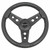 Gussi Italia Lugana Black Steering Wheel | ICON / AEV Golf Car Models