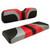 RedDot Blade Seat Covers | For Genesis 150 Rear Seat | Red Silver Black