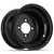 Golf Cart GTW 10" 10x7 Black Steel Wheel | 3:4 Offset