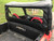 Polaris General 2016-2026 Rear Vinyl Windshield Wind Jammer Custom Made | Black