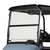 RedDot DOT AS4 AS5 Clear Folding Windshield | EZGO RXV 2008-Up Golf Cart