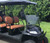 RedDot Tinted Folding Windshield | Advanced EV Advent Golf Cart